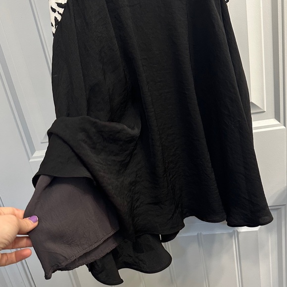 FREE PEOPLE Walk in the Park Dress Zebra Stripe - Picture 8 of 10